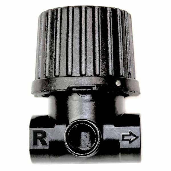 Interstate Pneumatics 1/4 Inch Mini Metal IN-Line Regulator - Inlet 150 psi - Outlet 125 psi WR1120RL-D - main
